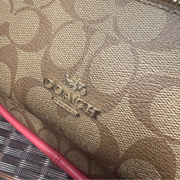 coach Medium Charlie Backpack in poppy 32200 - Picture 5 of 9